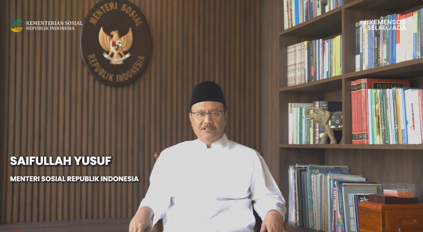 <p>Ilustrasi Menteri Sosial RI, Saifullah Yusuf, dalam pernyataan resminya mengingatkan kepada 18 juta Keluarga Penerima Manfaat (KPM) agar memanfaatkan pencairan bantuan PKH dan BPNT tahap 2 secara bijak. Foto: Tangkapan Layar YouTube.com/Kemensos RI</p>
