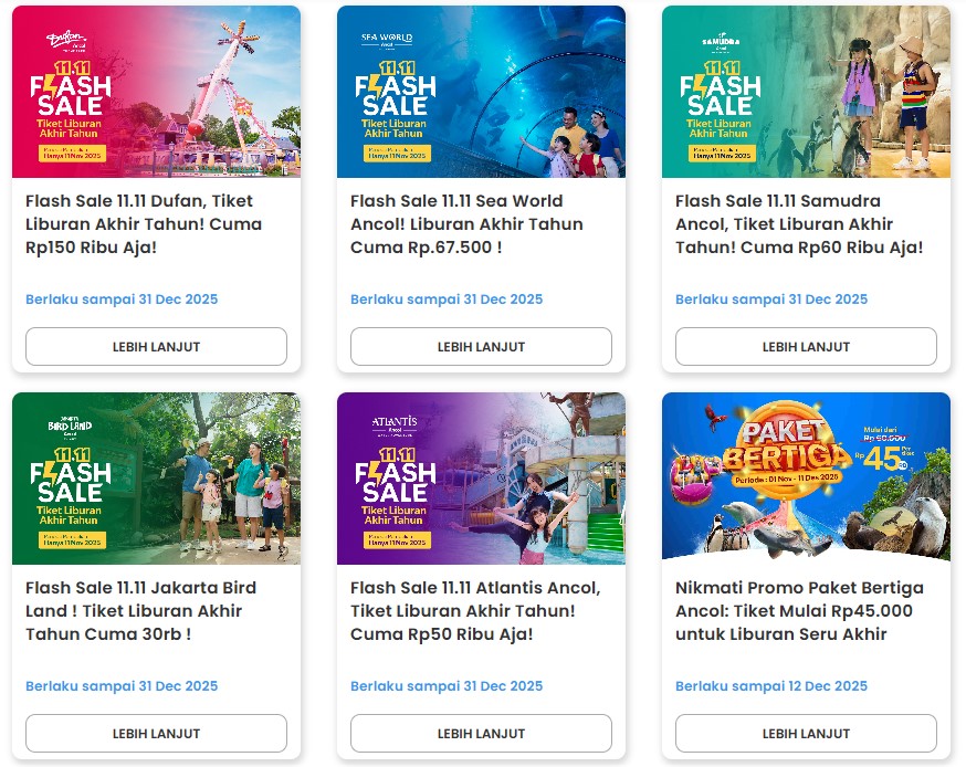 <p>Ilustrasi promo tiket masuk ancol. Update promo tiket masuk ancol 2025 hingga akhir tahun. Seru-seruan bareng temen atau keluarga, cek harga tiket masuk ancol per orang, promo masuk ancol gratis, juga kode promo tiket ancol lengkap di sini! Foto: ancol.com</p>
