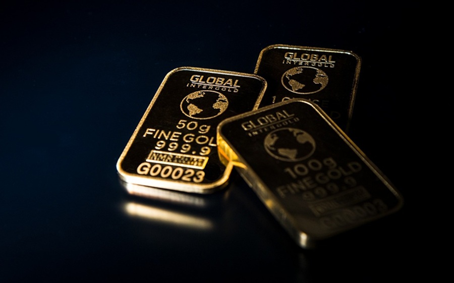 <p>Ilustrasi emas batangan logam mulia. Harga emas Antam hari ini kembali bergerak naik. Foto: Pixabay.</p>
