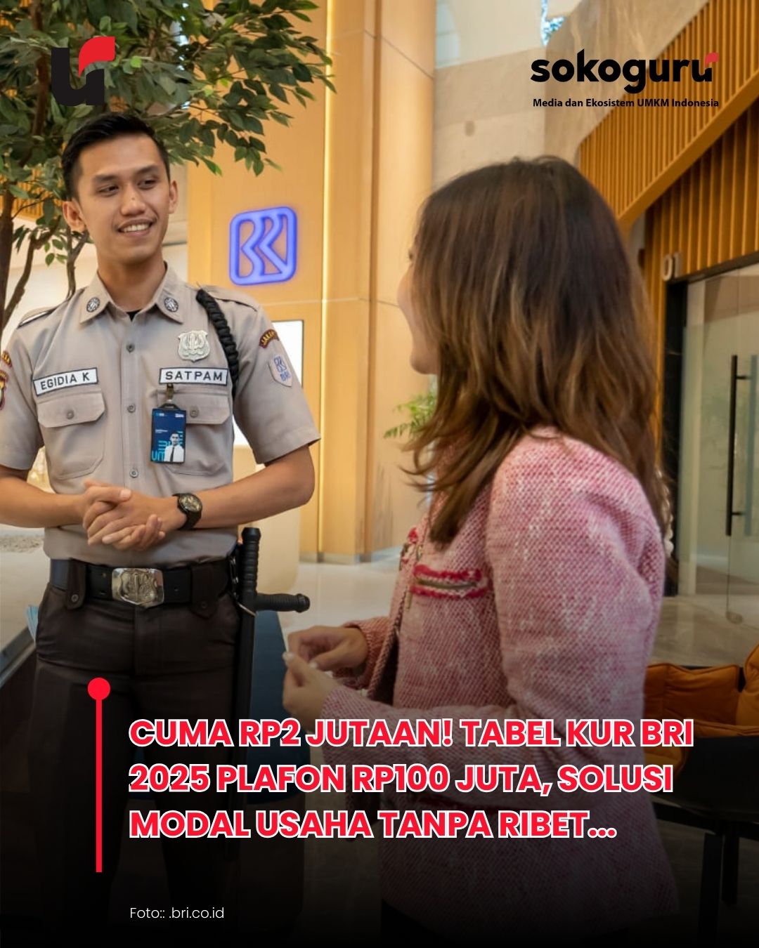 <p>Skema KUR BRI 2025 - Strategi atur cash flow dengan tabel KUR BRI 2025 pinjaman Rp100 juta. Cek rincian cicilan per bulan dan syarat terbaru pengajuan modal usaha modal KTP. Klik!</p>
