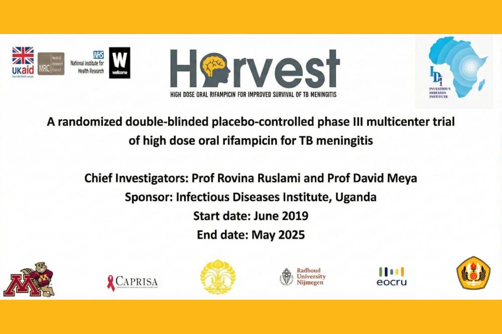Studi Harvest untuk Meningitis Tb  Berskala Internasional Selesai, Libatkan Peneliti Unpad, UI dan OUCRU