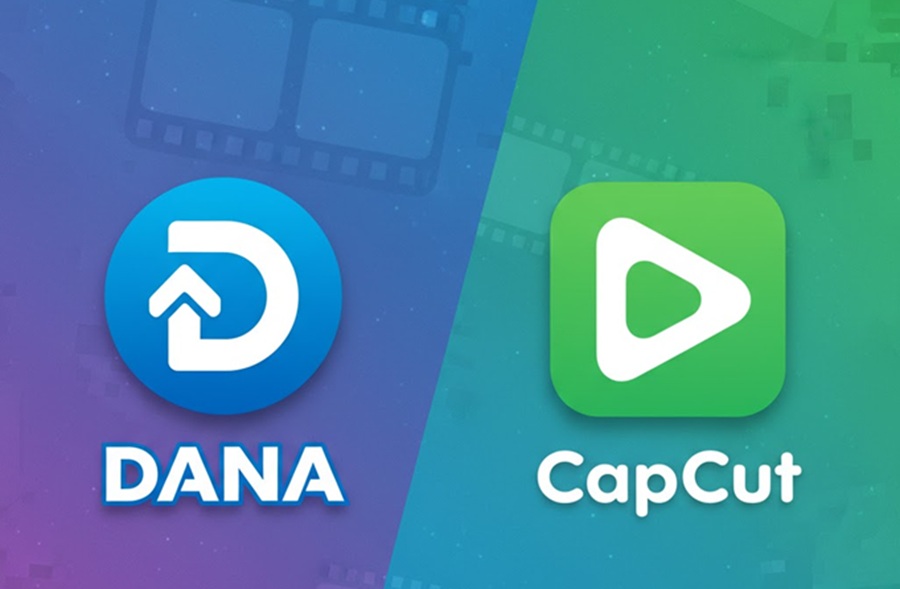 <p>Kolase foto logo DANA dan CapCut: Simak cara klaim saldo DANA gratis Rp800 ribu dari CapCut.</p>
