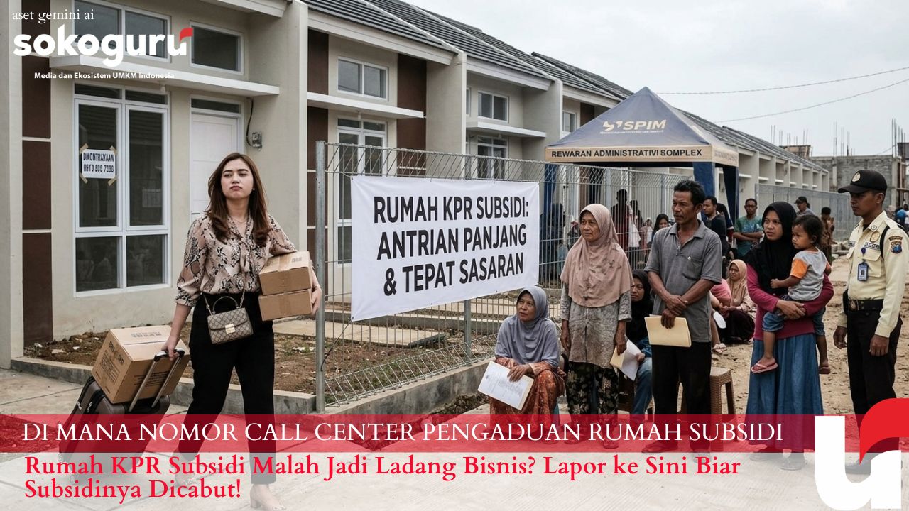 Rumah KPR Subsidi Malah Jadi Ladang Bisnis? Lapor Pakai SMS 1708, Subsidinya Dicabut! 