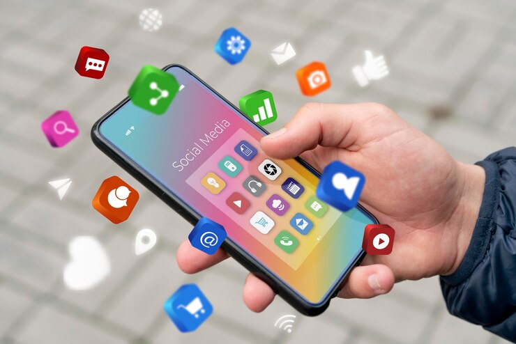 <p>Ilustrasi platform media sosial di layar telepon selular. DPR RI mendalami kontribusi ekonomi digital dan menyempurnakan isi RUU Penyiaran yang sedang digodok. (Dok,pexels)</p>
