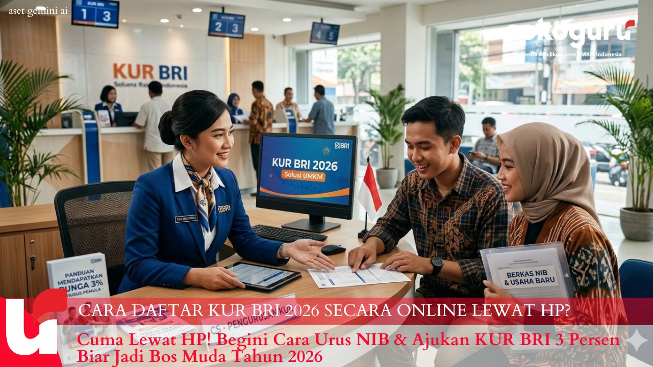 Takut Boncos Gara-gara Bunga? Ini Cara Rahasia UMKM Pemula Dapat KUR BRI 2026 Cuma 3%!