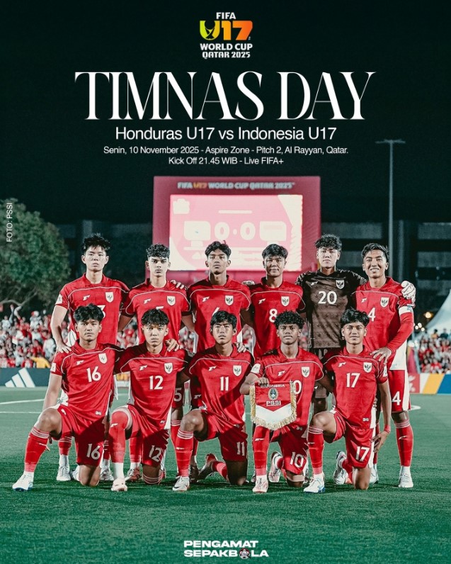 <p>Ilustrasi timnas indonesia u 17 piala dunia. Bagaimana hasil indonesia vs honduras setelah laga 10 November 2025? Cek klasemen timnas u17 pasca pertandingan indonesia vs honduras u 17! Update klasmen piala dunia u 17 di sini! Foto: Instagram @pengamatsepakbola</p>
