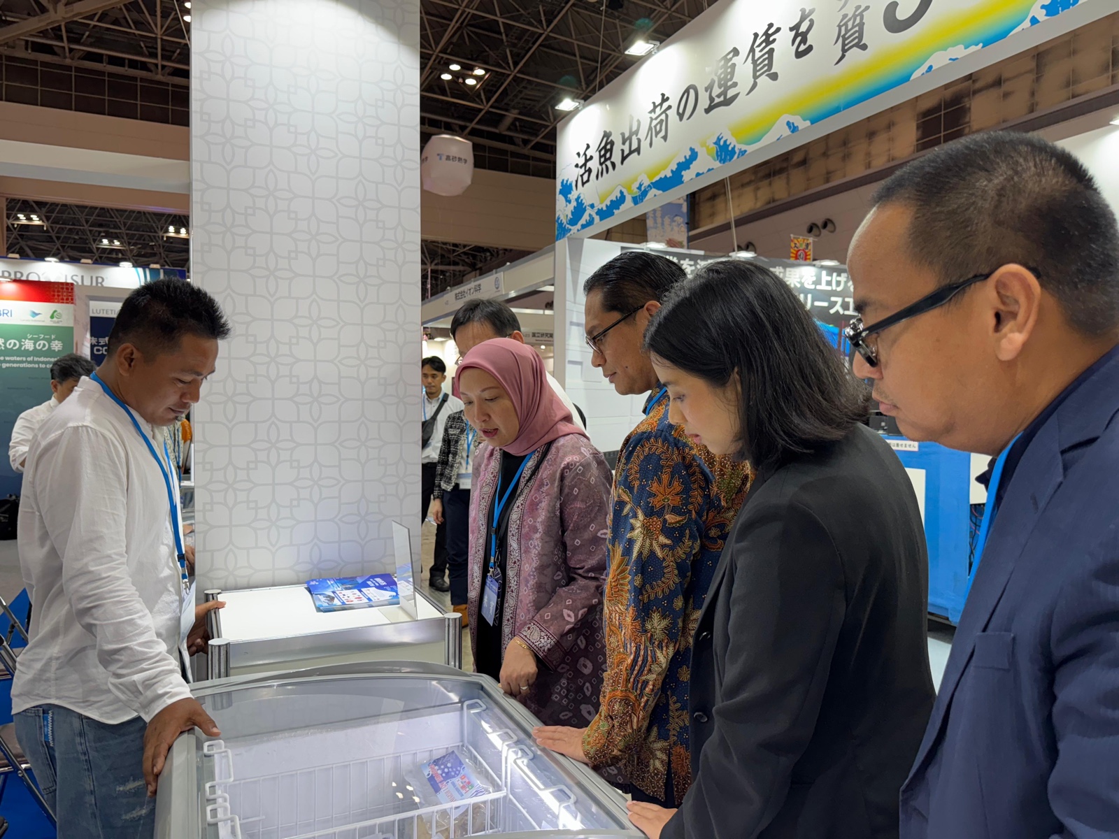 <p>Kementerian Perdagangan berpartisipasi aktif dalam pameran perikanan The 27th Japan International Seafood & Technology Expo (JISTE) 2025 di  Tokyo Big Sight, Jepang, pada 20–23 Agustus 2025. (Dok. Kemendag)</p>
