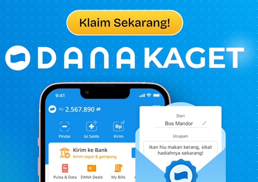 <p>Ilustrasi aplikasi DANA. Simak cara aman klaim saldo DANA Kaget hari ini.</p>
