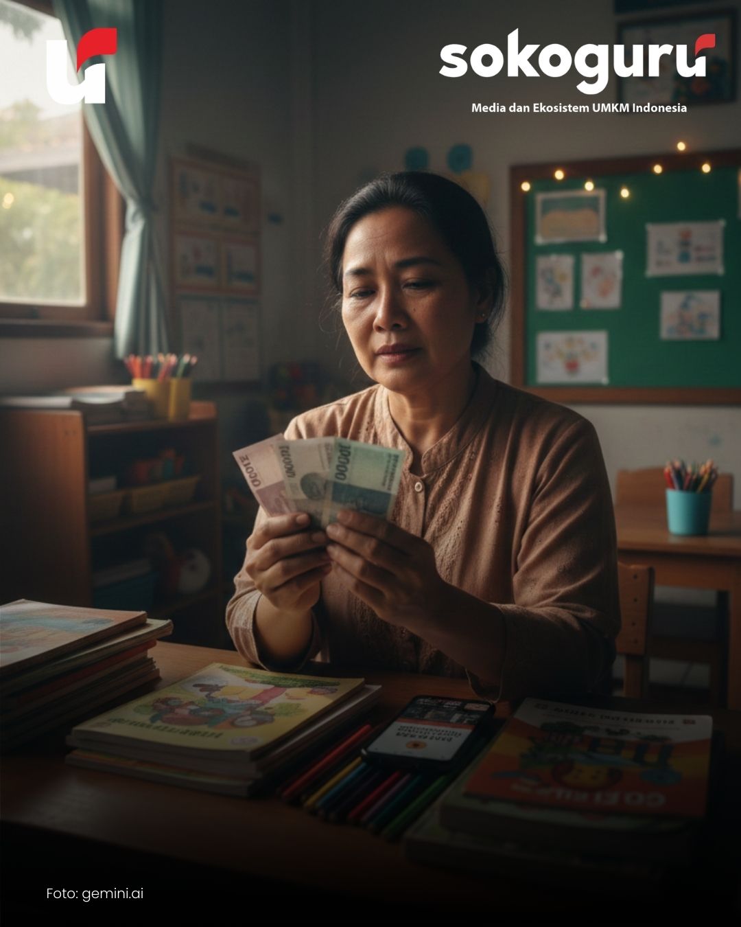 <p>Viral Gaji Guru Honorer -&nbsp;Video curhatan guru PAUD soal honor bulanan di tahun 2026 viral di medsos. Komentar "Kok mau digaji segitu" memicu perdebatan hangat soal pengabdian vs ekonomi.</p>
