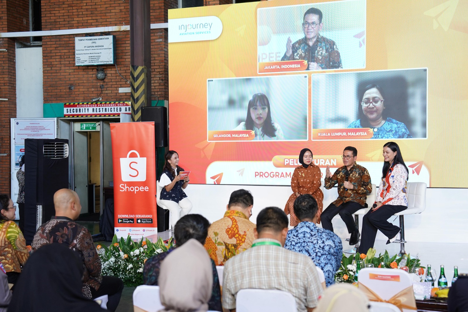<p>Menteri Perdagangan Budi Santoso  pada peluncuran Program Ekspor Shopee 2.0 di Tangerang, Banten, Selasa, 1 Juli 2025. (Dok. Kemendag)</p>
