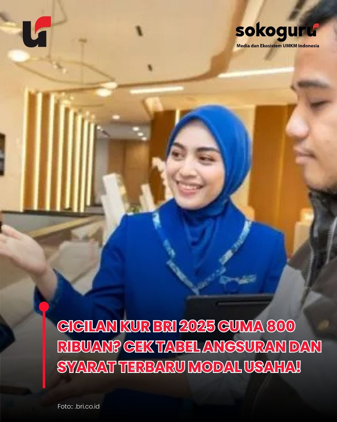 <p>Plafon Rp100 Juta - Modal Rp50 Juta cicilan mulai Rp900 ribuan saja? Ini panduan lengkap KUR BRI 2025, syarat bebas kredit komersial, hingga rahasia proses survei cepat 2 hari.</p>
