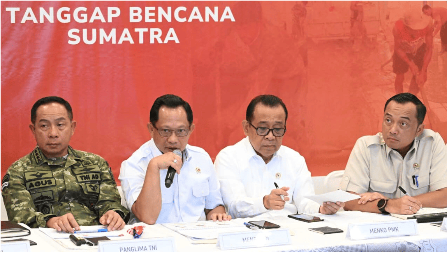 Anggaran Darurat, Layanan Dukcapil, dan Hunian Dipastikan Tetap Berjalan di Daerah Terdampak Bencana